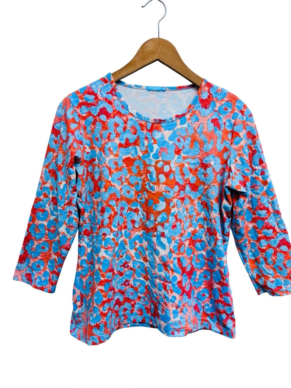J. McLaughlin Animal Print Catalina Cloth Top